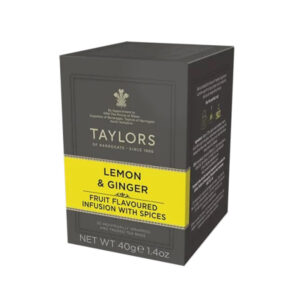 Taylors Infusión Limón y Jengibre caja 20 bolsas