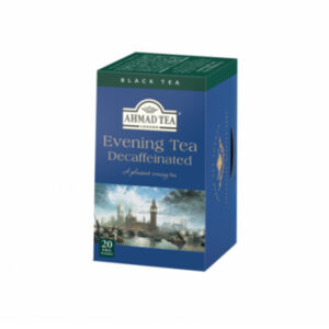 Té negro Ahmad Decaff Evening (Caja 20 Unidades)
